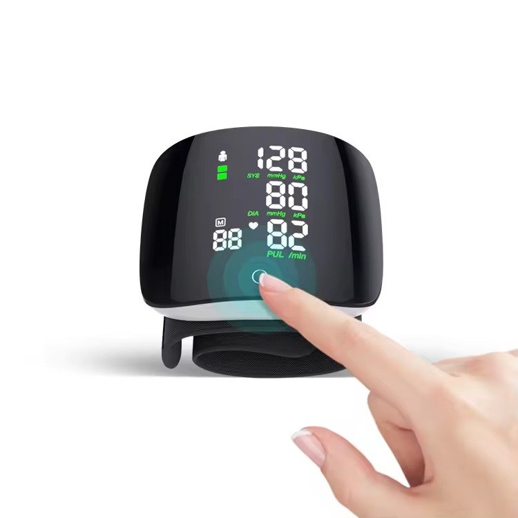Rechargeable LED Display Wrist Blood Pressure Monitor - Image 3